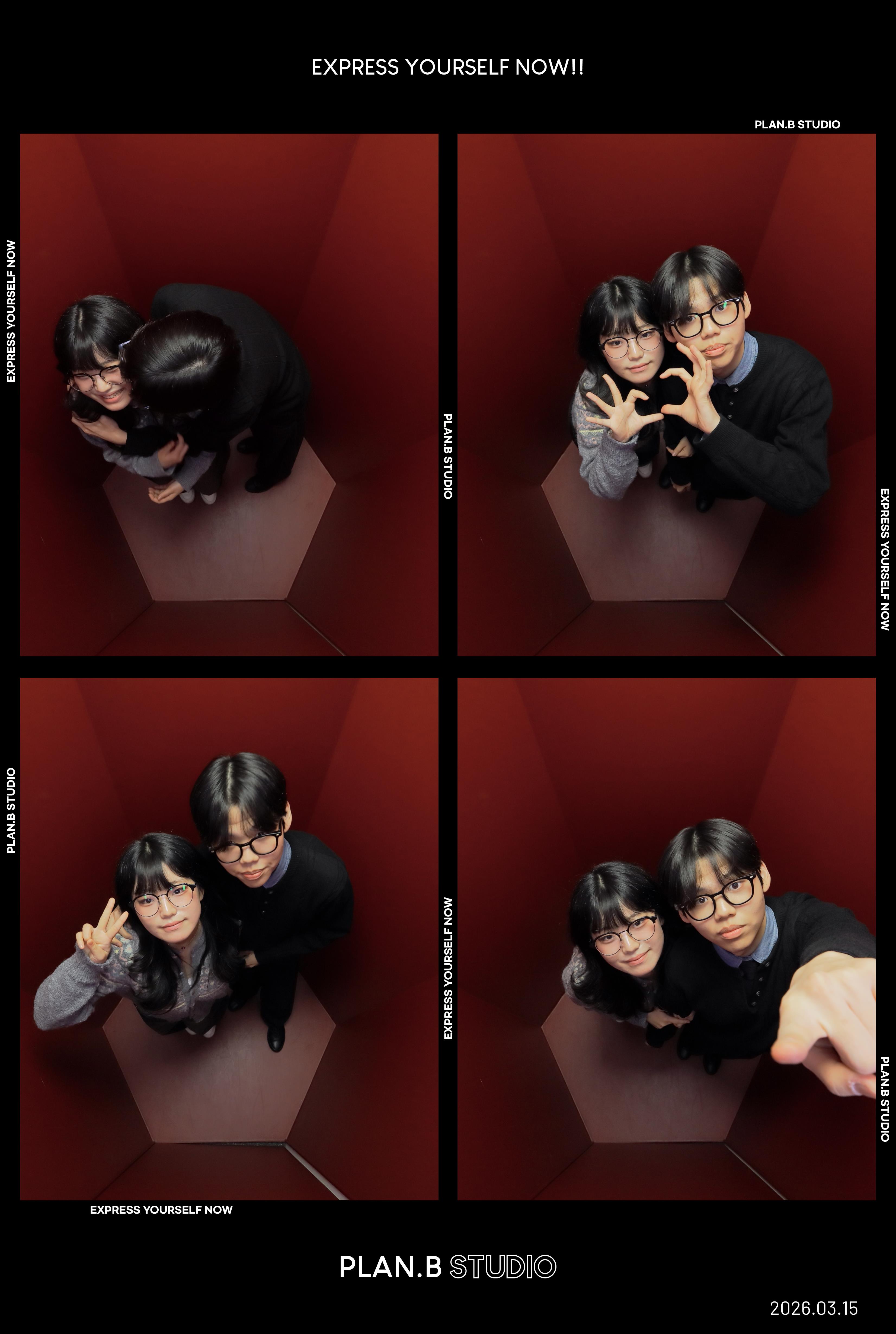 항공샷 인생네컷